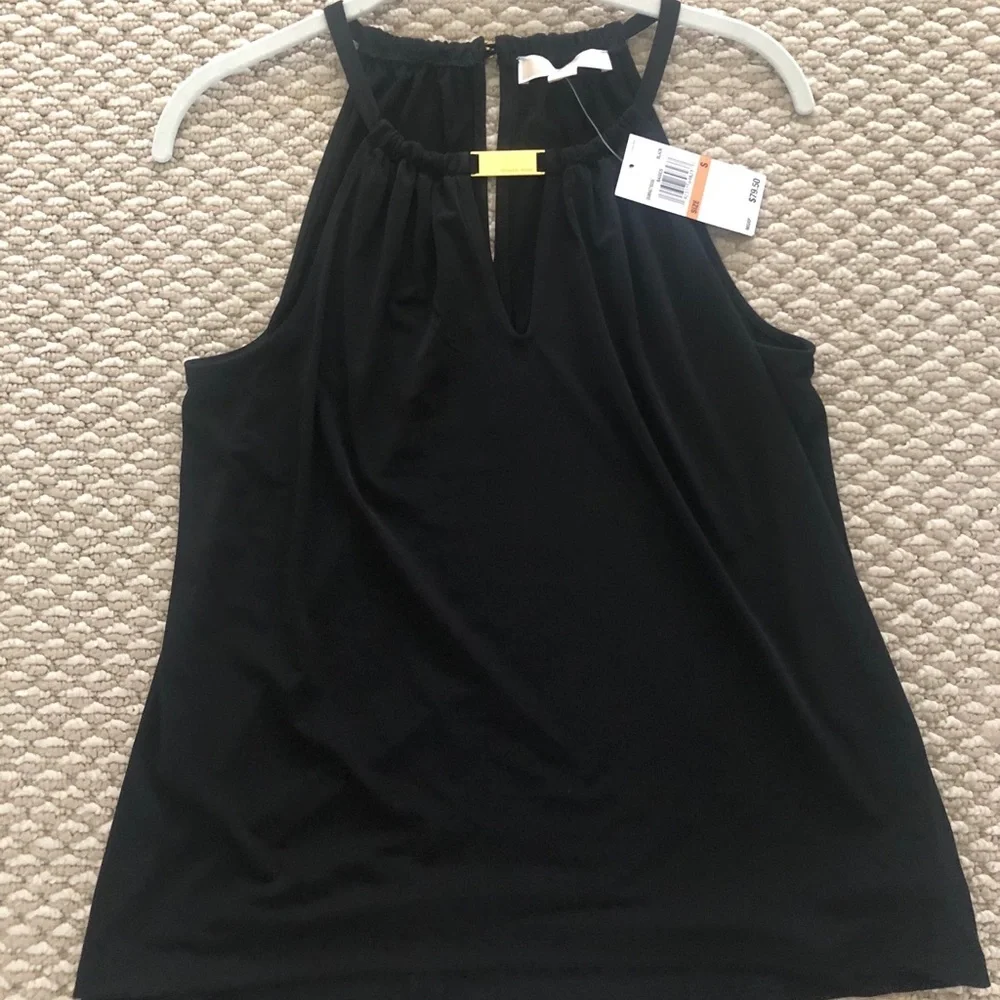 NWT Michael Kors Black Tank Top